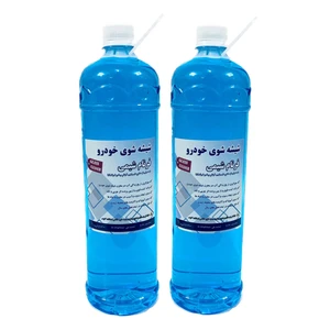 مایع شیشه شوی خودرو فرنام شیمی مدل F1 وزن 1300 گرم بسته 2 عددی