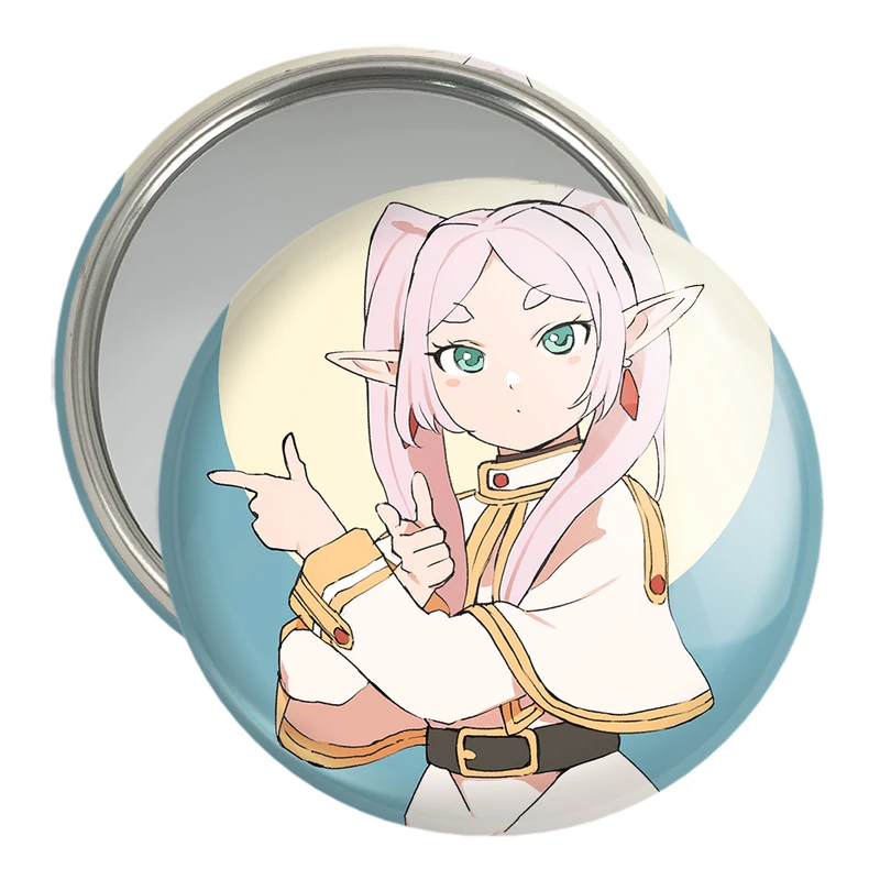 آینه جیبی خندالو مدل انیمه فریرن (Frieren) کد 33934