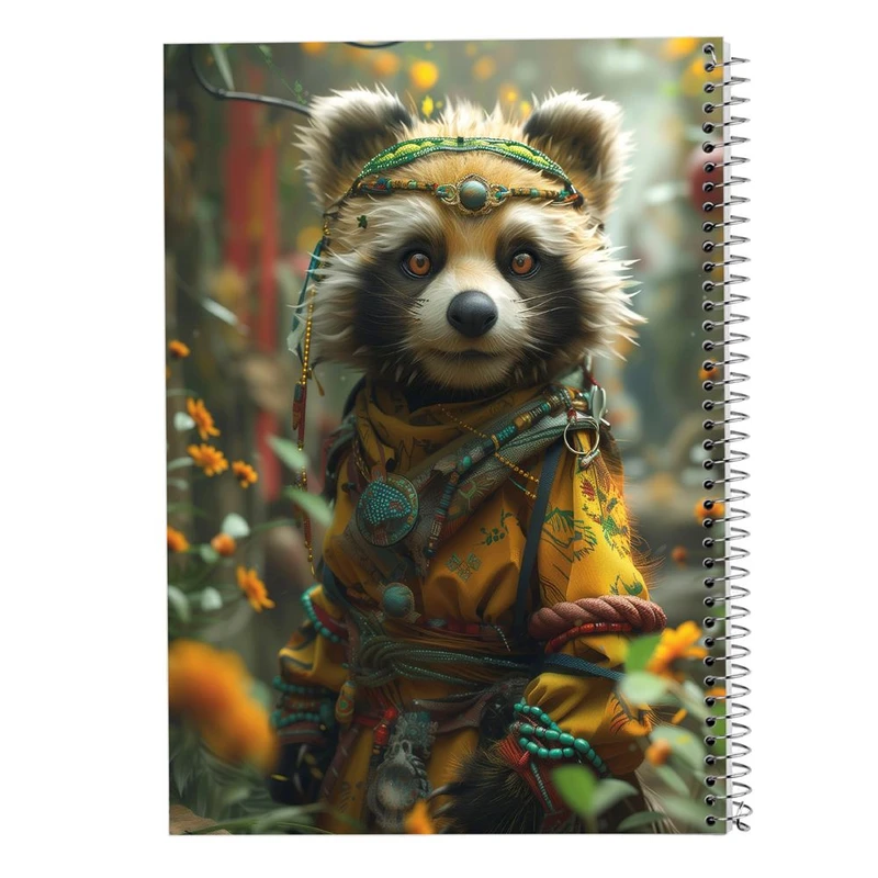 دفتر لیست خرید 50 برگ مدوپد مدل حیوانات فانتزی کد DF16457