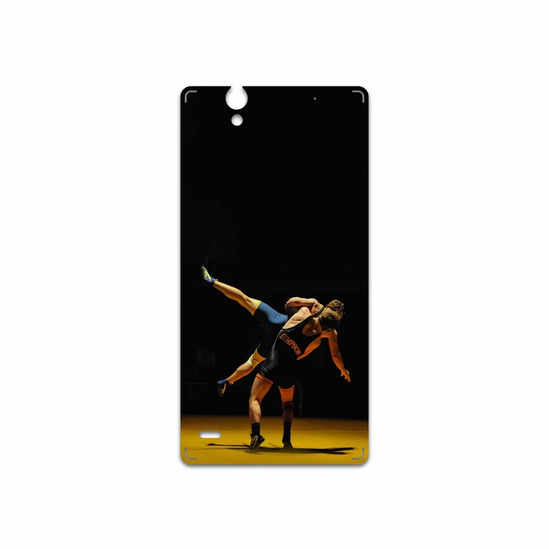 برچسب پوششی ماهوت مدل Wrestling مناسب برای گوشی موبایل سونی Xperia C4