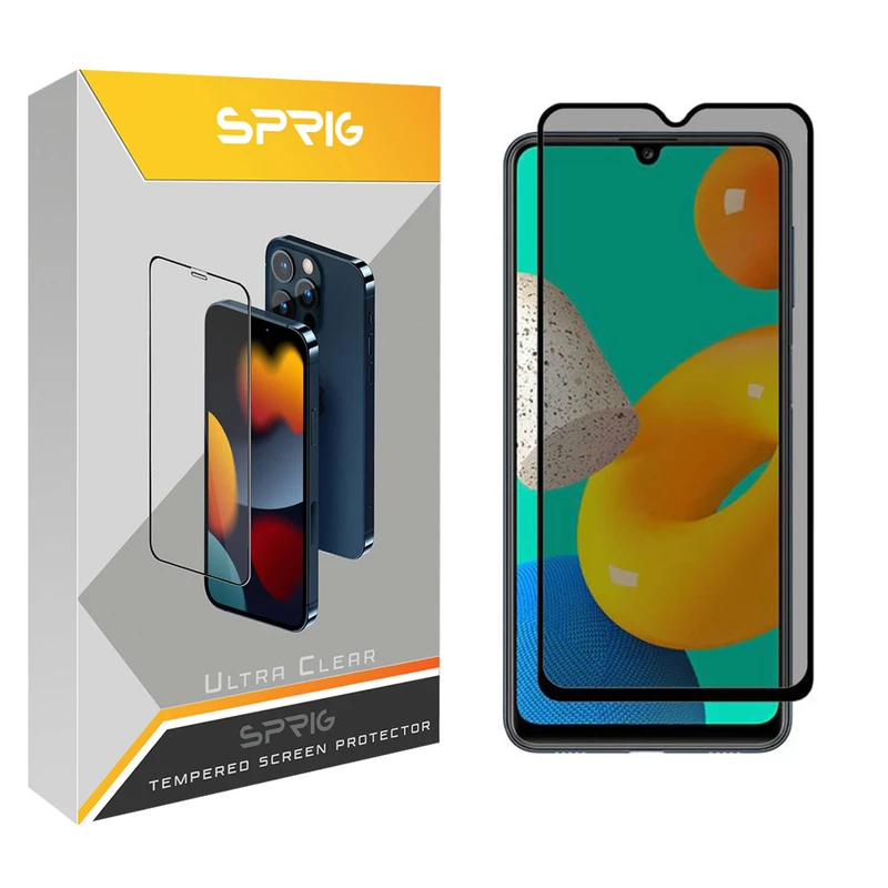 محافظ صفحه نمایش حریم شخصی اسپریگ مدل PRVSP مناسب برای گوشی موبایل سامسونگ Galaxy M32 4G