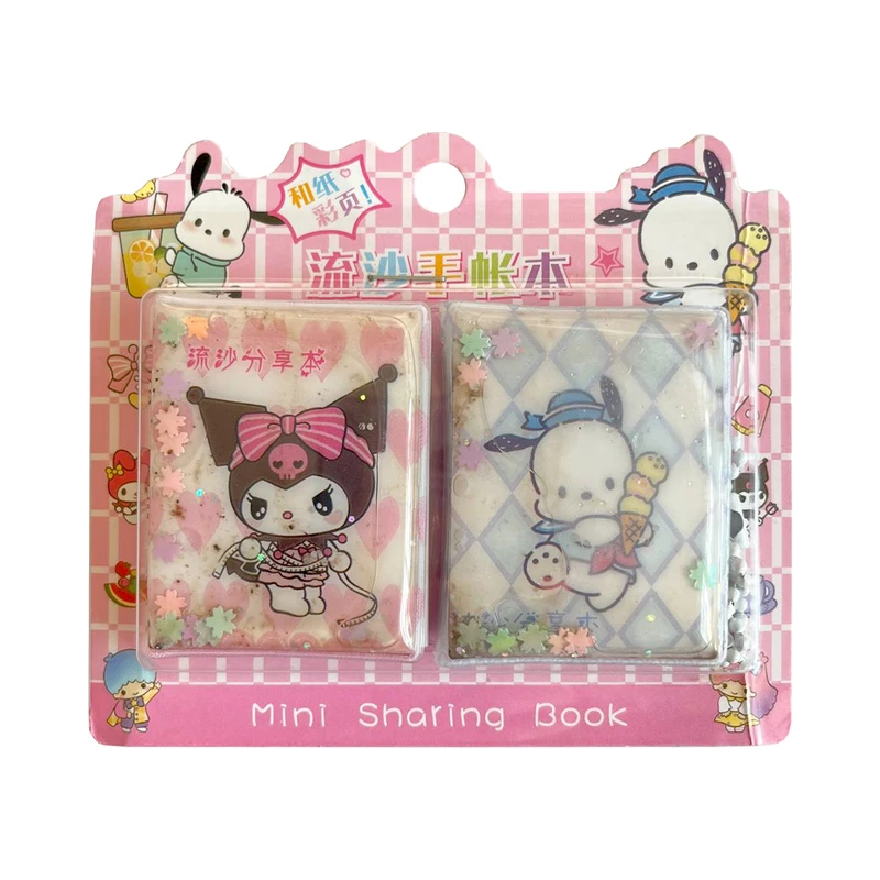 دفترچه یادداشت 40 برگ مدل آکواریومی طرح کرومی بسته 2 عددی