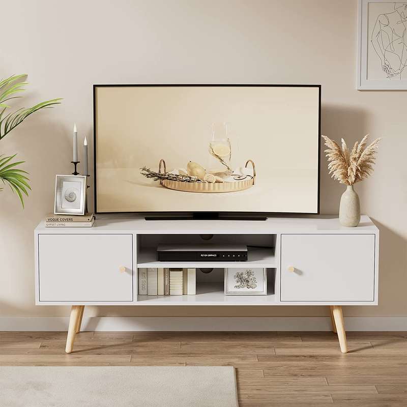 میز تلویزیون مدل ماندگار ۲۴۱۶ مناسب برای تلویزیون تا 75 اینچ