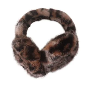 گوش گیر زمستانی زنانه مدل پلنگی