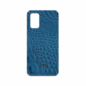 MAHOOT Blue-Crocodile-Leather Cover Sticker for Xiaomi Redmi 9T