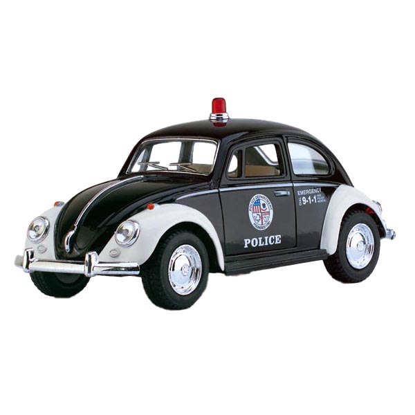 نقد و بررسی ماشین بازی کینزمارت مدل 1967 Volkswagen Classical Beetle (Police) کد KT5057P توسط خریداران