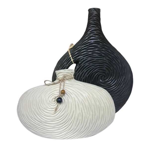 گلدان دکوری کد G35 مجموعه دو عددی