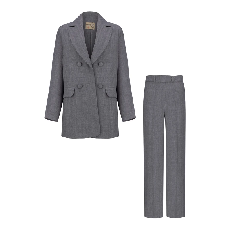 مانتو و شلوار زنانه السانا مدل لیلیوم کد 209427