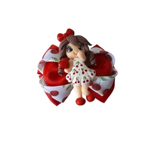 کش مو دخترانه مدل گیلاسی