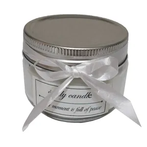 شمع لیوانی مدل شیشه ای