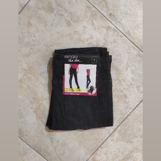 شلوار جین زنانه اسمارا مدل بغل نواردار 2024 - - 10