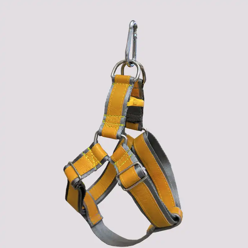 قلاده کتفی سگ مدل چرمی سیمپل کد 7