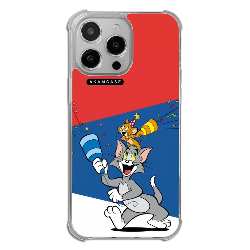 کاور آکام مدل AMC-WTA14PROMAX-TOM & JERRY16 مناسب برای گوشی موبایل اپل iPhone 14 Pro Max