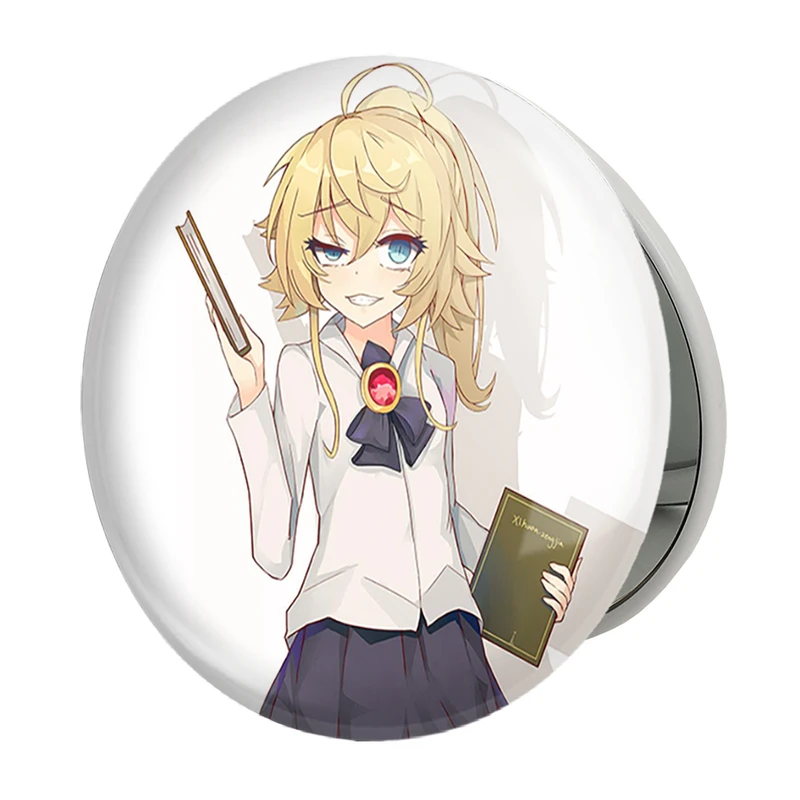 آینه جیبی خندالو طرح تانیا انیمه یوجو سنکی مدل تاشو کد 34667