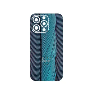 MAHOOT Turquoise feathers Cover Sticker for Apple iPhone 13 Pro Max