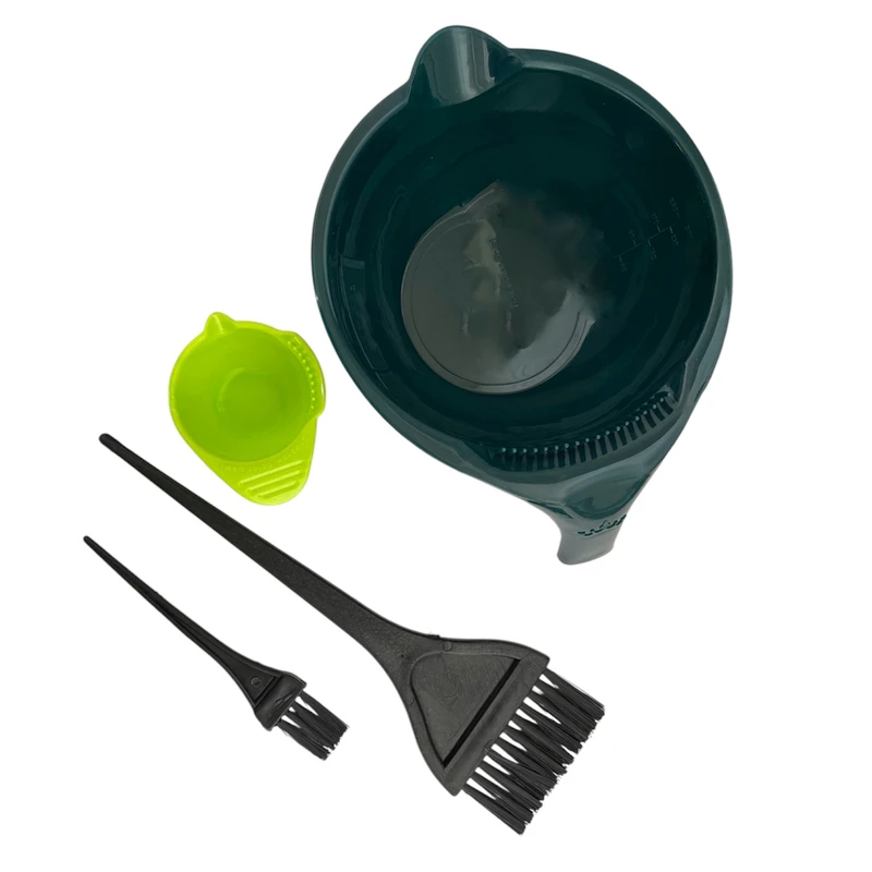 کاسه رنگ مو مدل N_20 بسته 2 عددی به همراه برس رنگ مو کد 01