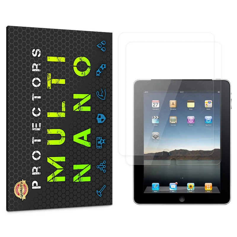 محافظ صفحه نمایش مولتی نانو مدل X-S2N مناسب برای تبلت اپل iPad Gen 1 9.7 بسته دو عددی