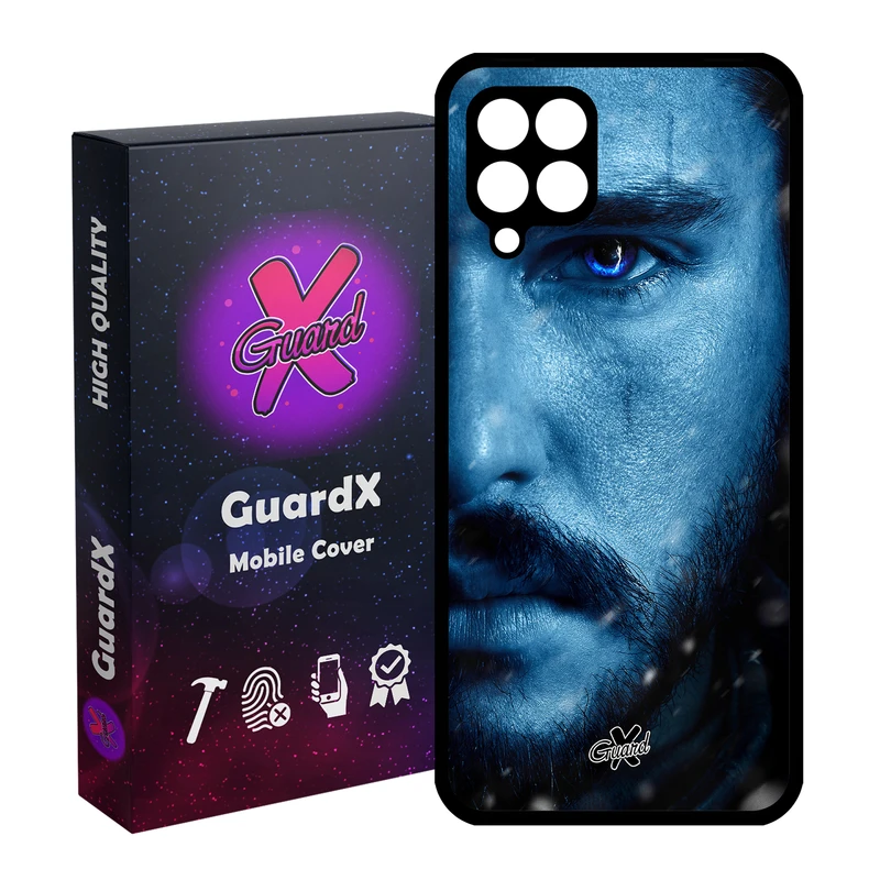 کاور گارد ایکس طرح Jon Snow مدل Glass10203 مناسب برای گوشی موبایل سامسونگ Galaxy A12