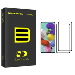 Somastel Sd Glass Screen Protector For Samsung Galaxy A51 Pack Of 2