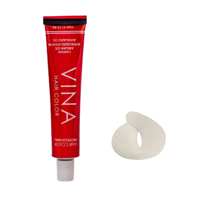 رنگ مو وینا شماره E20 حجم 15 میلی‌لیتر رنگ روشن کننده