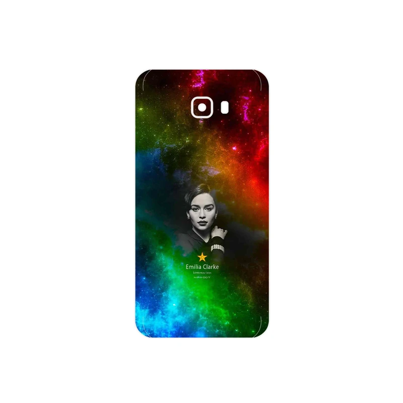 برچسب پوششی ماهوت مدل emilia clarke مناسب برای گوشی موبایل سامسونگ Galaxy C7 Pro