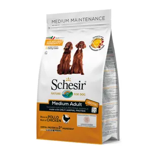 غذای خشک سگ شسیر مدل Medium Adult Chicken وزن ۳ کیلوگرم