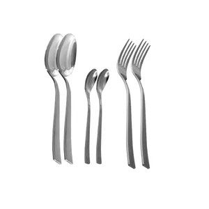 سرویس قاشق و چنگال 6 پارچه فلورانس مدل S6060M