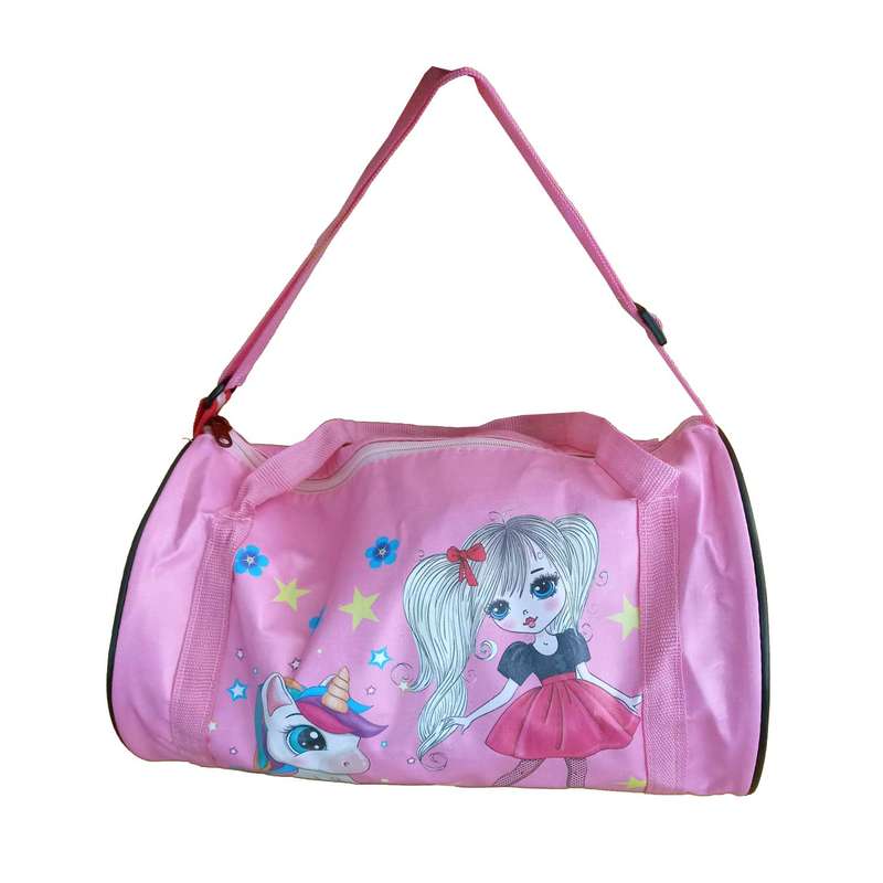 ساک ورزشی مدل دخترک و یونیکورن کد UNI-GIrL-654