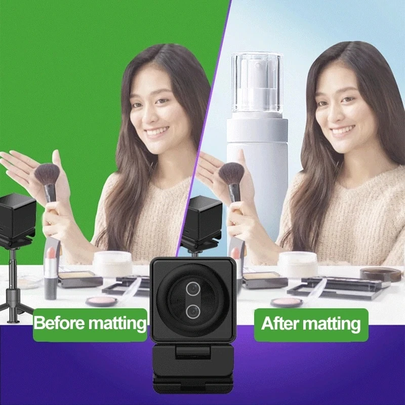 عکس شماره 17 : وب کم مدل 4k 12 mp 20x zoom dual lens auto focus