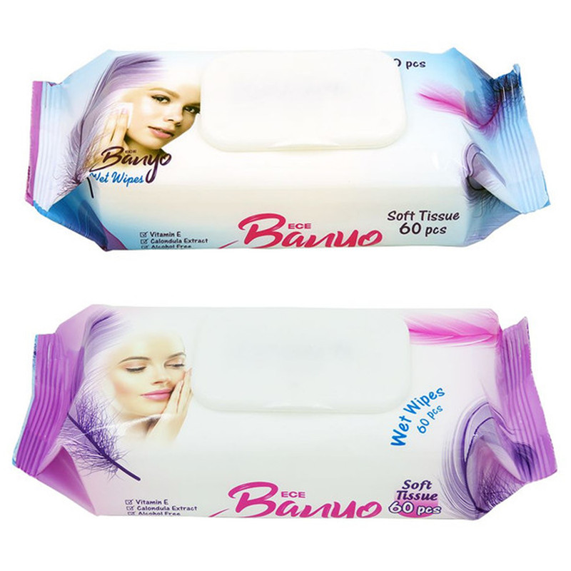 دستمال مرطوب بانیو مدل 01 بسته دو عددی