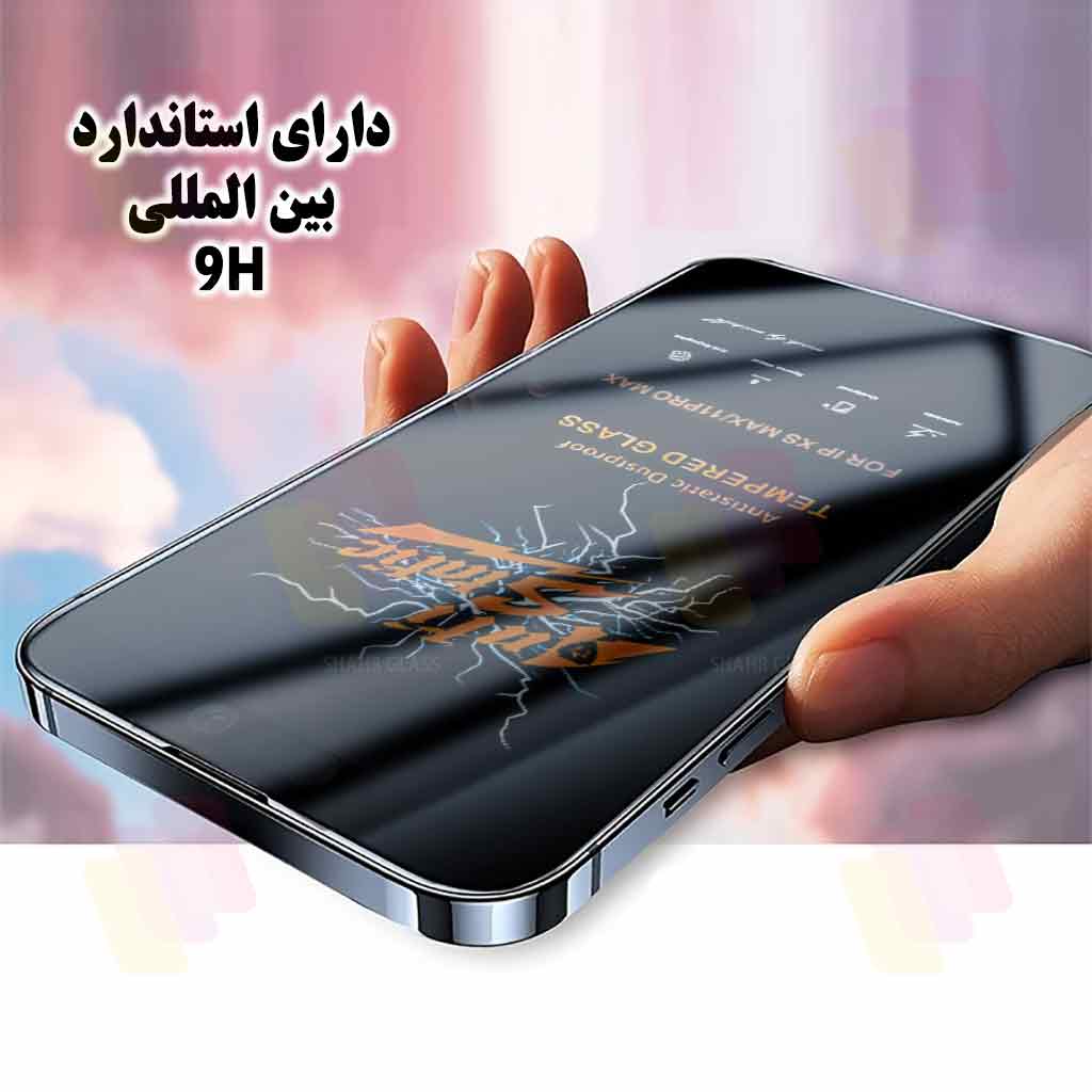 محافظ صفحه نمایش آنتی استاتیک شهر گلس مدل ANTI2S مناسب برای گوشی موبایل اپل iPhone 16 Pro Max