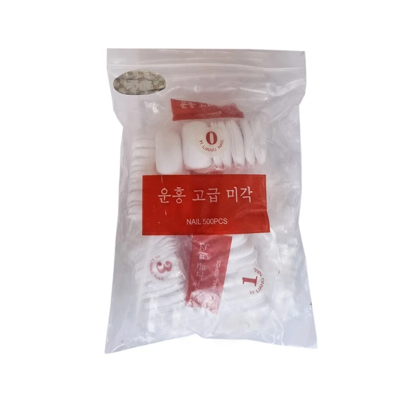  ناخن مصنوعی دست مدل S.E بسته 500 عددی