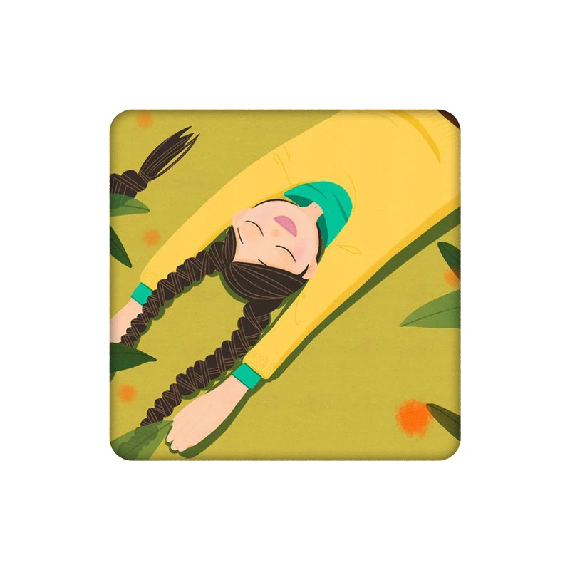 زیرلیوانی طرح ظهر تابستان و دخترموبافته کد 2603066