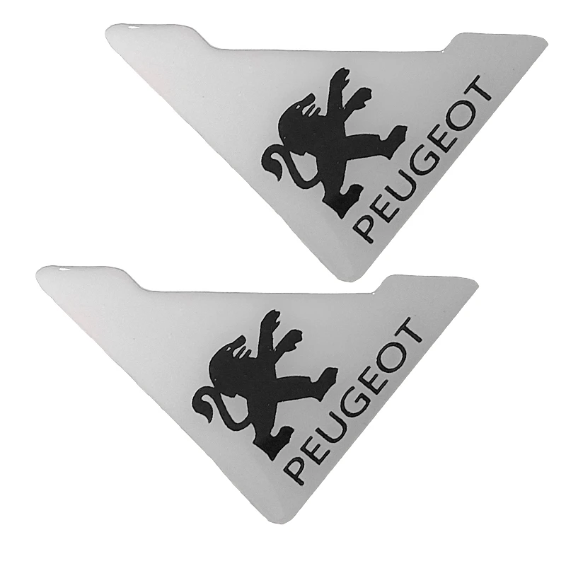 برچسب کنج درب خودرو کالانیکس مدل ZAR-PUGWH-100293 طرح ژله ای مناسب برای پژو 206 مجموعه 2 عددی