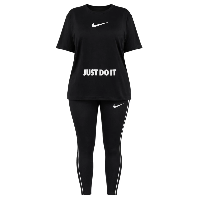 ست تی‌شرت و لگینگ ورزشی زنانه مدل MND9989