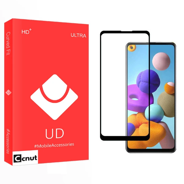 محافظ صفحه نمایش کوکونات مدل UD Glass مناسب برای گوشی موبایل سامسونگ Galaxy A21s