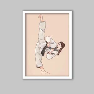 تابلو مدل تکواندو کد LA-G10291