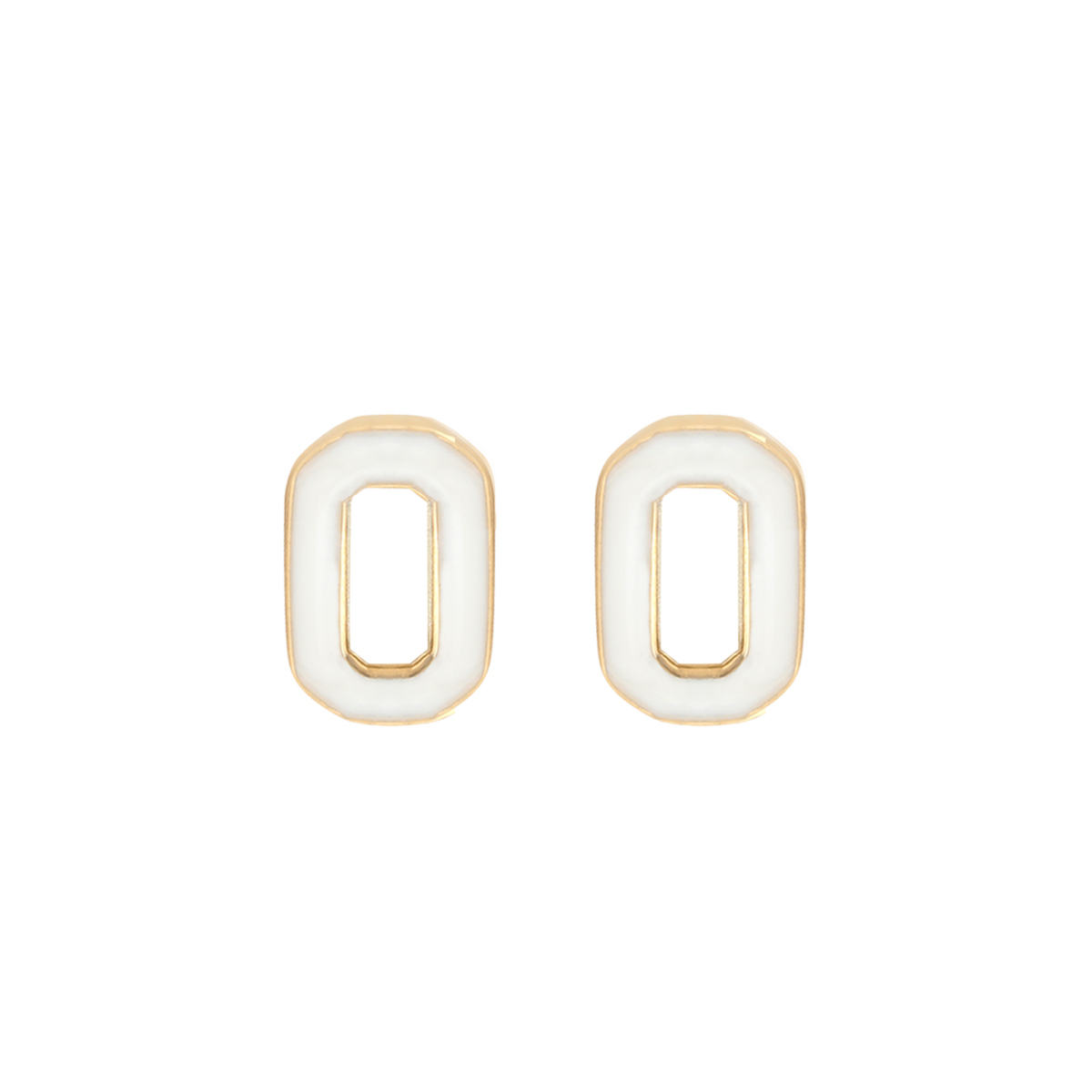 گوشواره طلا 18 عیار زنانه بان گالری مدل اکتان