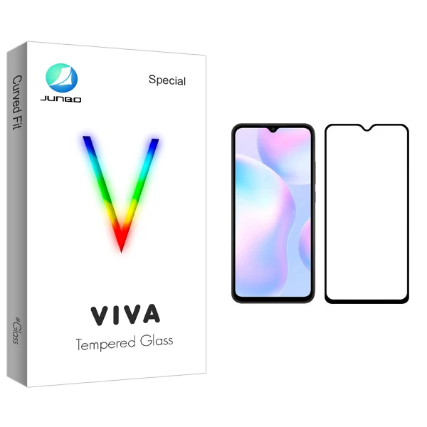 محافظ صفحه نمایش جانبو مدل Viva Glass مناسب برای گوشی موبایل شیائومی Redmi 9A
