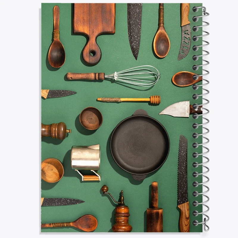 دفتر نقاشی 50 برگ خندالو طرح آشپزی کد F2364