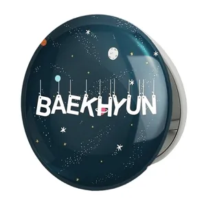 آینه جیبی خندالو طرح گروه اکسو EXO مدل تاشو کد 13626 