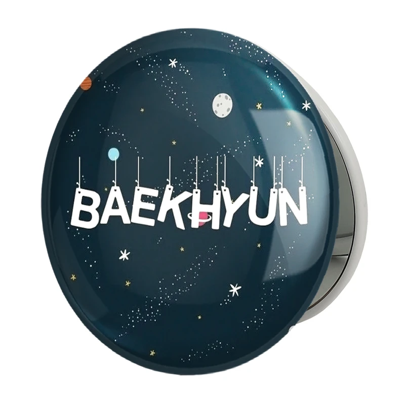 آینه جیبی خندالو طرح گروه اکسو EXO مدل تاشو کد 13626 