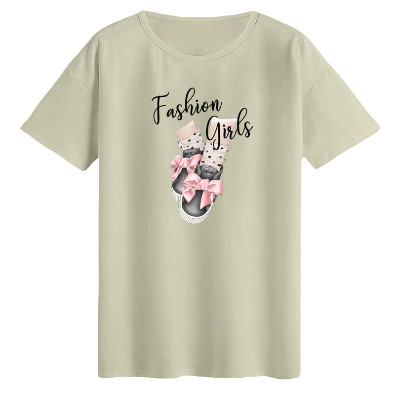 تی‌شرت لانگ آستین کوتاه زنانه مدل کتونی کد ۳