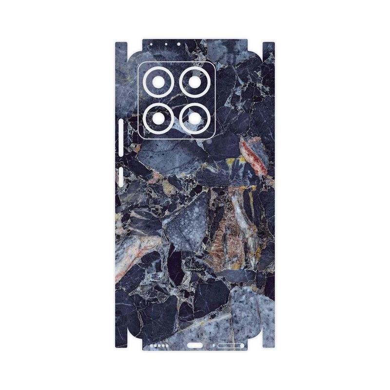 برچسب پوششی ماهوت مدل Broken black marble-FullSkin مناسب برای گوشی موبایل شیائومی 14T
