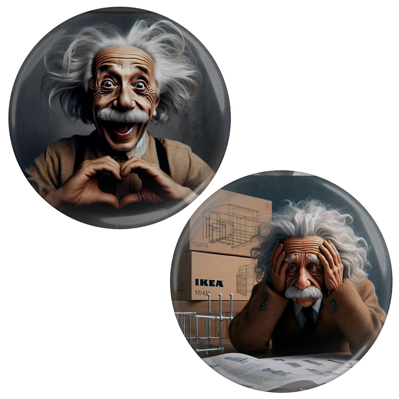 نشانگر کتاب مدل آلبرت اینشتین کد 094-S15095 بسته 2 عددی