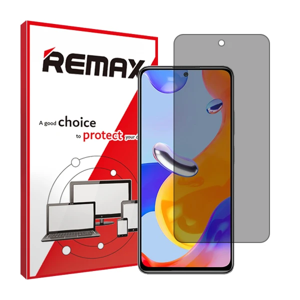 محافظ صفحه نمایش حریم شخصی ریمکس مدل HyPRV مناسب برای گوشی موبایل شیائومی Redmi Note 11 Pro