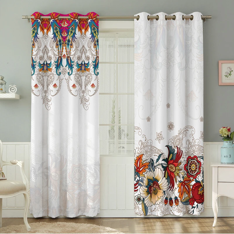 پرده نیروانا طرح مدرن  مدل هازان کد 4500 سایز 140×280 سانتی متر