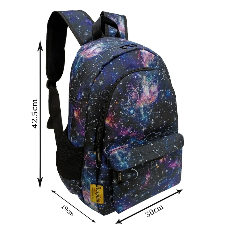 عکس شماره 5 : کوله پشتی رسپینا مدل کهکشان زحل به همراه جامدادی