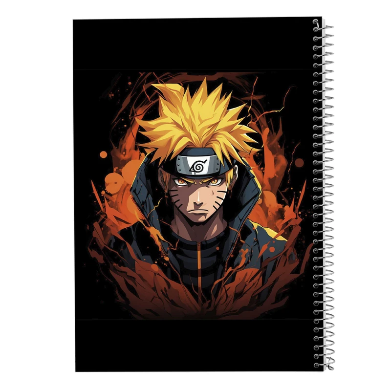 دفتر نت موسیقی 50 برگ مدوپد مدل Naroto کد DF11319