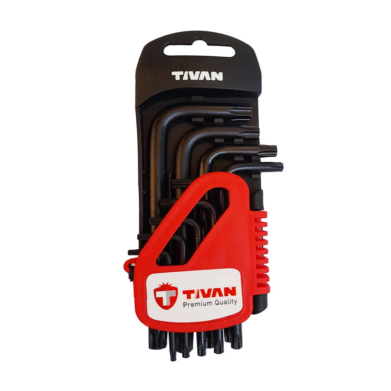 آچار آلن ستاره ای تیوان مدل SG-H09 مجموعه 9 عددی